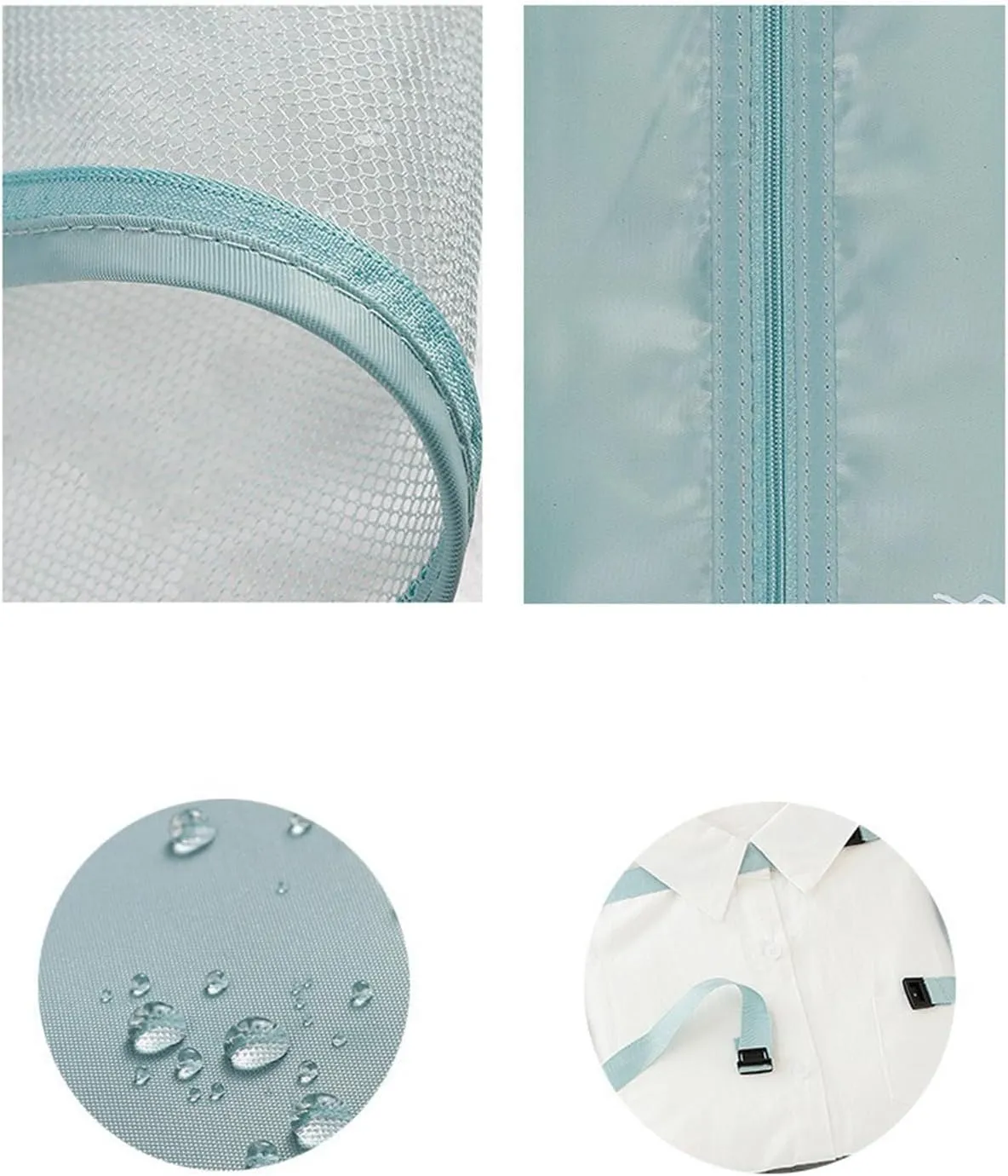 7set Packing Cubes for suitcases Travel Storage Bag Mesh Breathable Travel Packing Cubes for Suitcases Durable Travel Compression Storage Shoe Bag