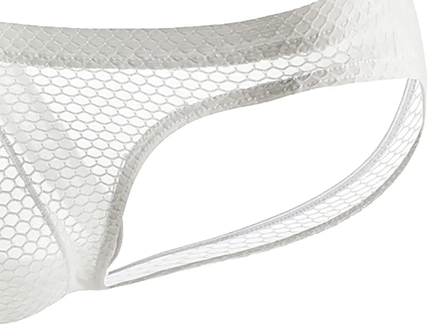 Briefs for Men Sexy Sheer Mesh Thong Quick Dry Breathable Underwear Bulge Pouch Support Butt-Flaunting Sissy G-String