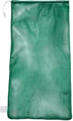 Champion Sports Mesh Equipment Bag  Heavy-Duty Nylon Drawstring Bag with Lock & ID Tag, Breathable Storage Sack for Balls, Swim Gear, Laundry & Toys, Multiple Sizes & Colors