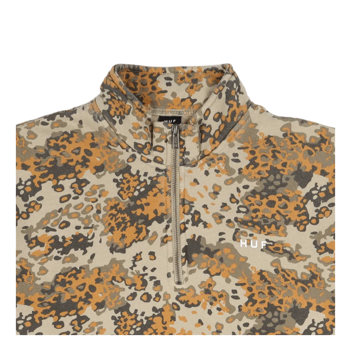 Contra 1/4 Zip Fleece Tan Camo