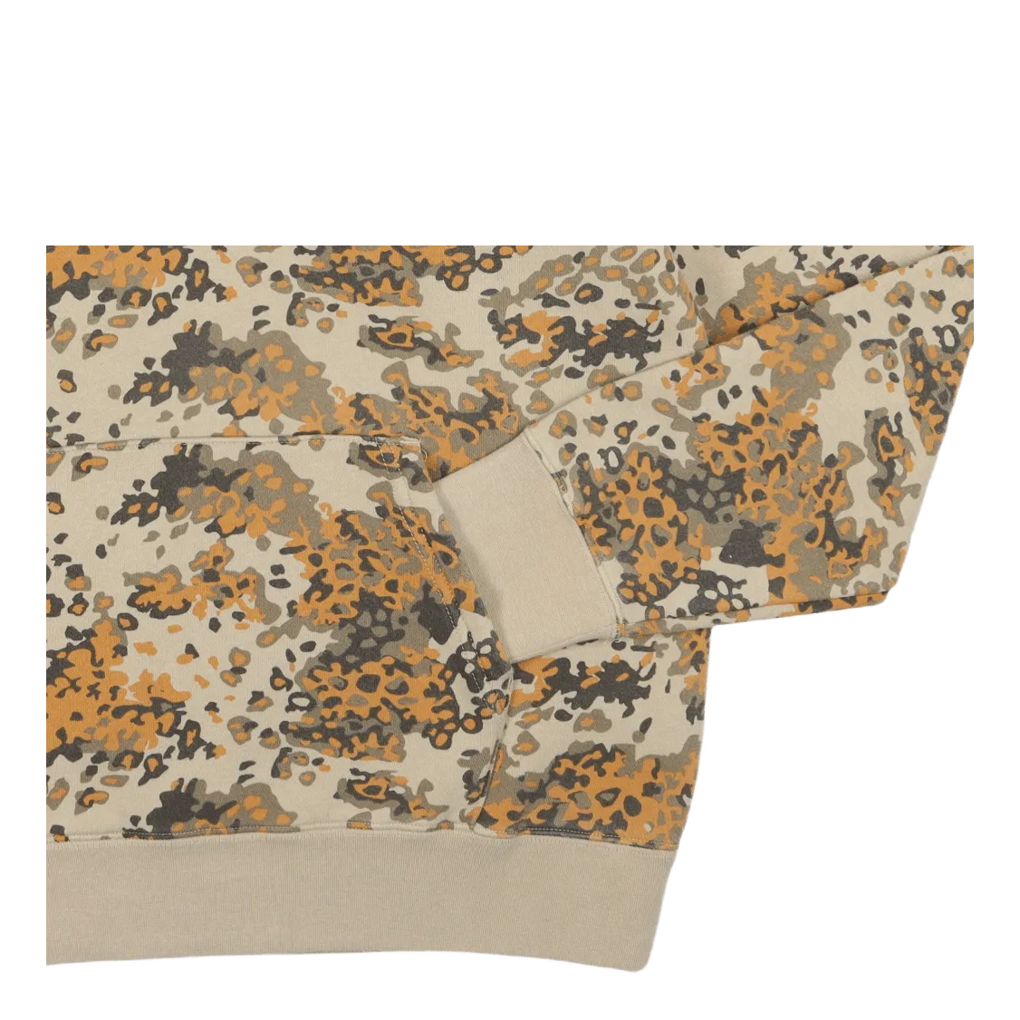 Contra 1/4 Zip Fleece Tan Camo