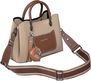 Crossbody Women's Bag, Leather Bucket Bag, Shoulder Commuter Handbag