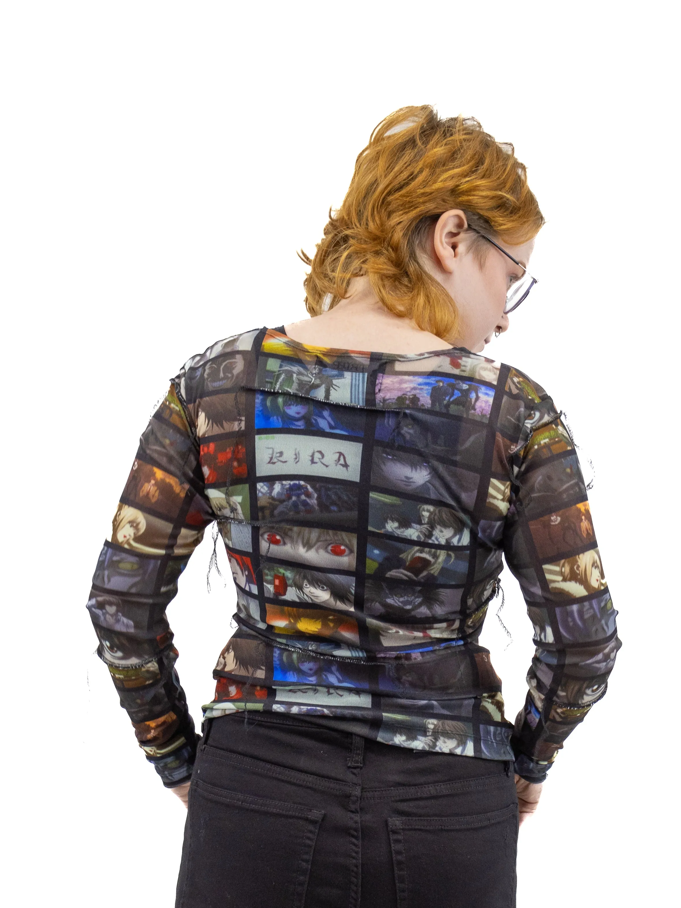 Death Note Screens Mesh Long Sleeve TRIPP NYC