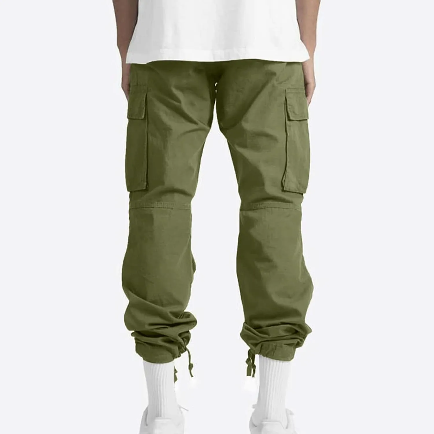 Dudubaby Mens Stretch Pants Sports Casual Jogging Trousers Lightweight Hiking Work Pants Outdoor Pant