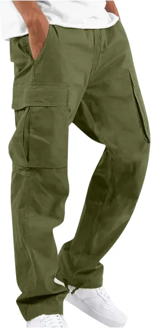 Dudubaby Mens Stretch Pants Sports Casual Jogging Trousers Lightweight Hiking Work Pants Outdoor Pant