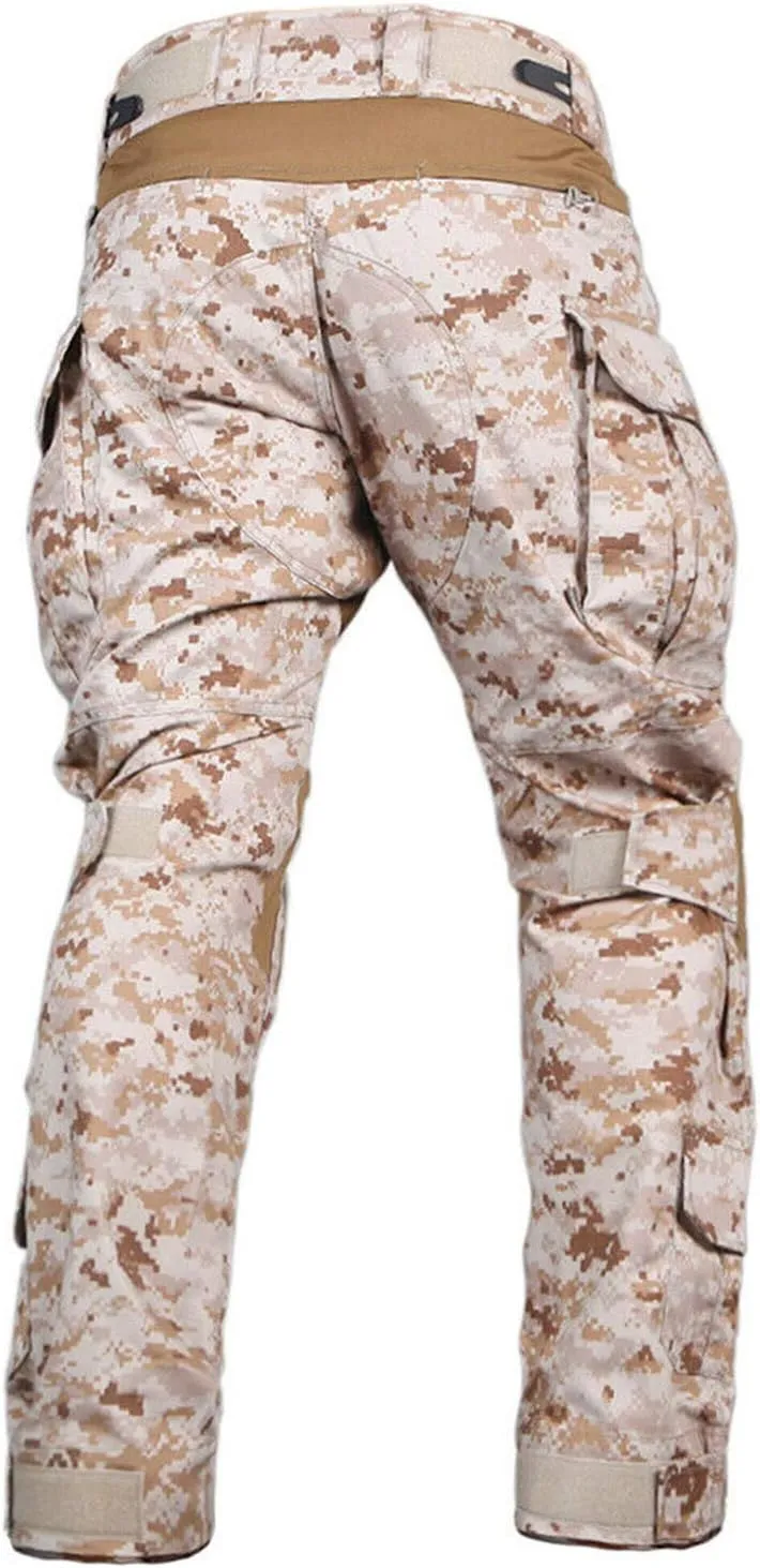 EMERSONGEAR Gen3 Paintball Pants with Knee Pads,Combat Trousers Army Airsoft Combat BDU Pants