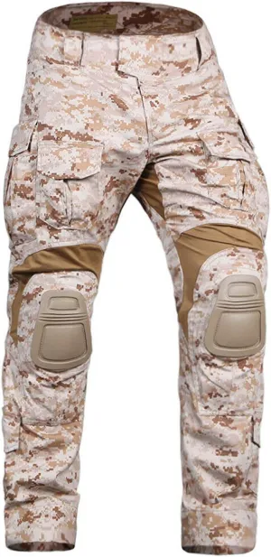 EMERSONGEAR Gen3 Paintball Pants with Knee Pads,Combat Trousers Army Airsoft Combat BDU Pants