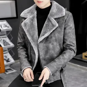 Fashion Faux Collar Windproof Coats