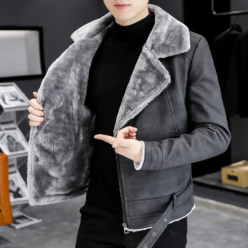 Fashion Faux Collar Windproof Coats
