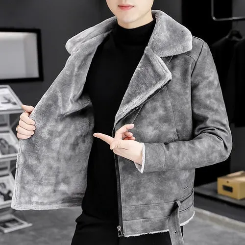 Fashion Faux Collar Windproof Coats