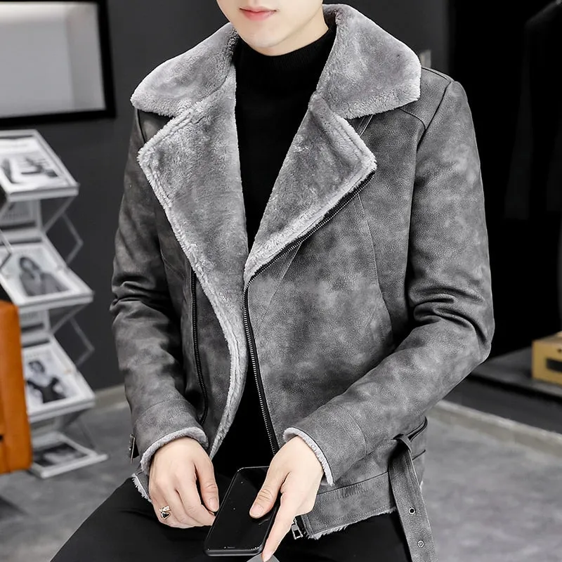 Fashion Faux Collar Windproof Coats