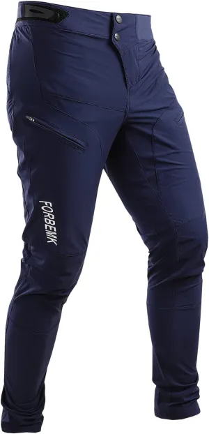 FORBEMK Men's Mountain Bike Cycling Bicycle Riding MTB Pants, Quick-Dry Lightweight Breathable BMX Downhill Bike Pants