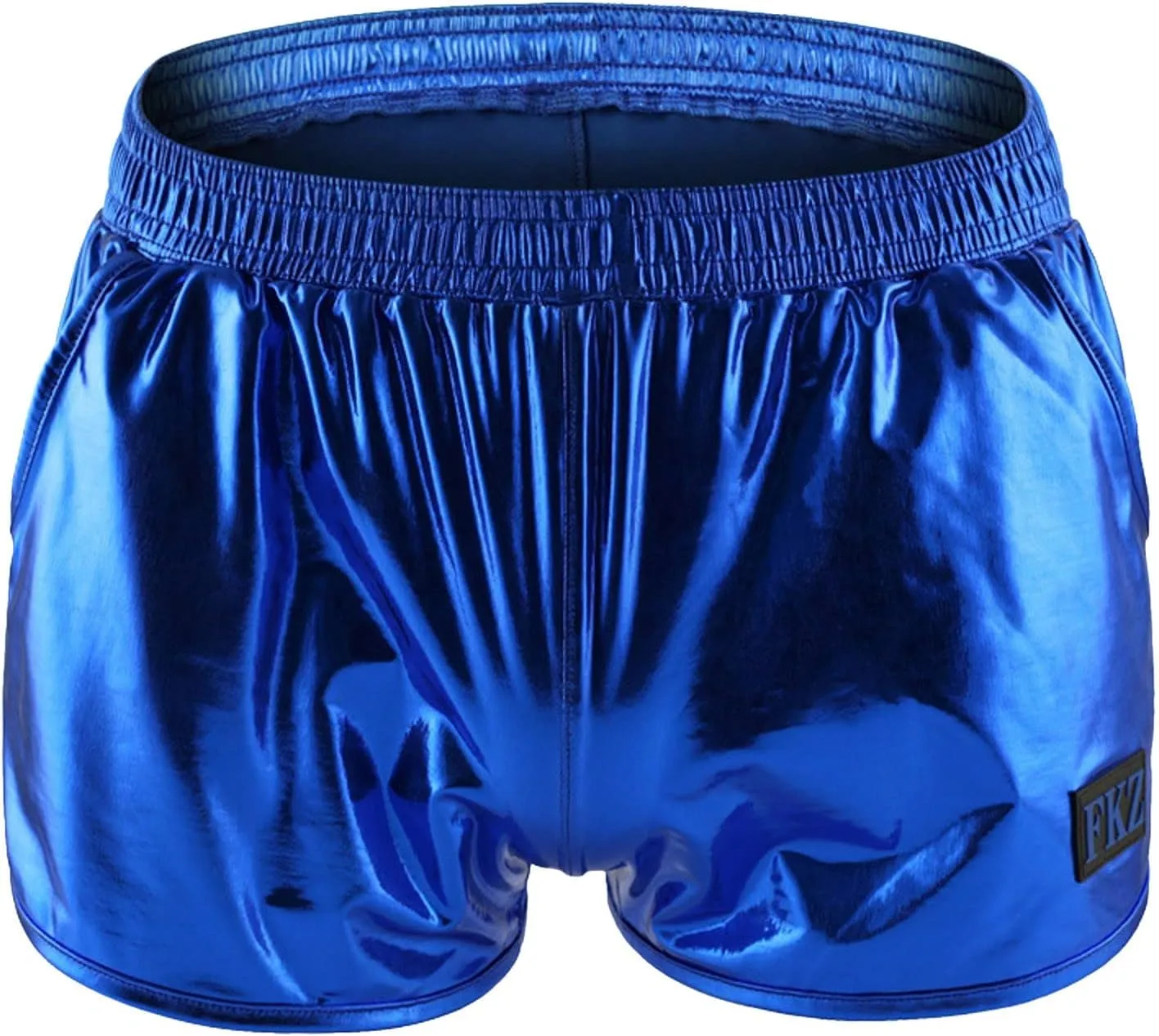 Franterd Leather Underwear Boxer Briefs for Men Low Rise Breathable Panties Bikini Mens Fashion Soft Bulge Pouch Shorts Brief