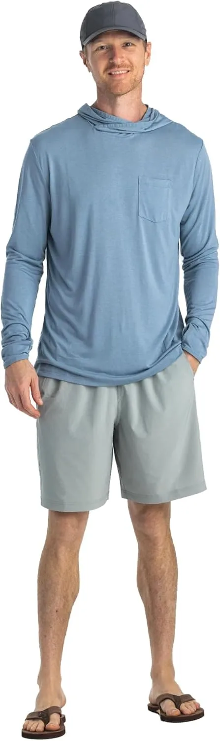 Free Fly Men's Lightweight Hoodie - UPF 20  Sun Protection Hoodie for Men - Breathable Long Sleeve Sun Shirt for Fishing