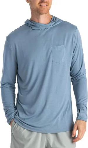 Free Fly Men's Lightweight Hoodie - UPF 20  Sun Protection Hoodie for Men - Breathable Long Sleeve Sun Shirt for Fishing