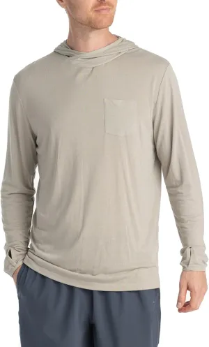 Free Fly Men's Lightweight Hoodie - UPF 20  Sun Protection Hoodie for Men - Breathable Long Sleeve Sun Shirt for Fishing