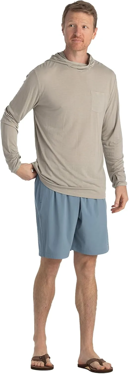 Free Fly Men's Lightweight Hoodie - UPF 20  Sun Protection Hoodie for Men - Breathable Long Sleeve Sun Shirt for Fishing