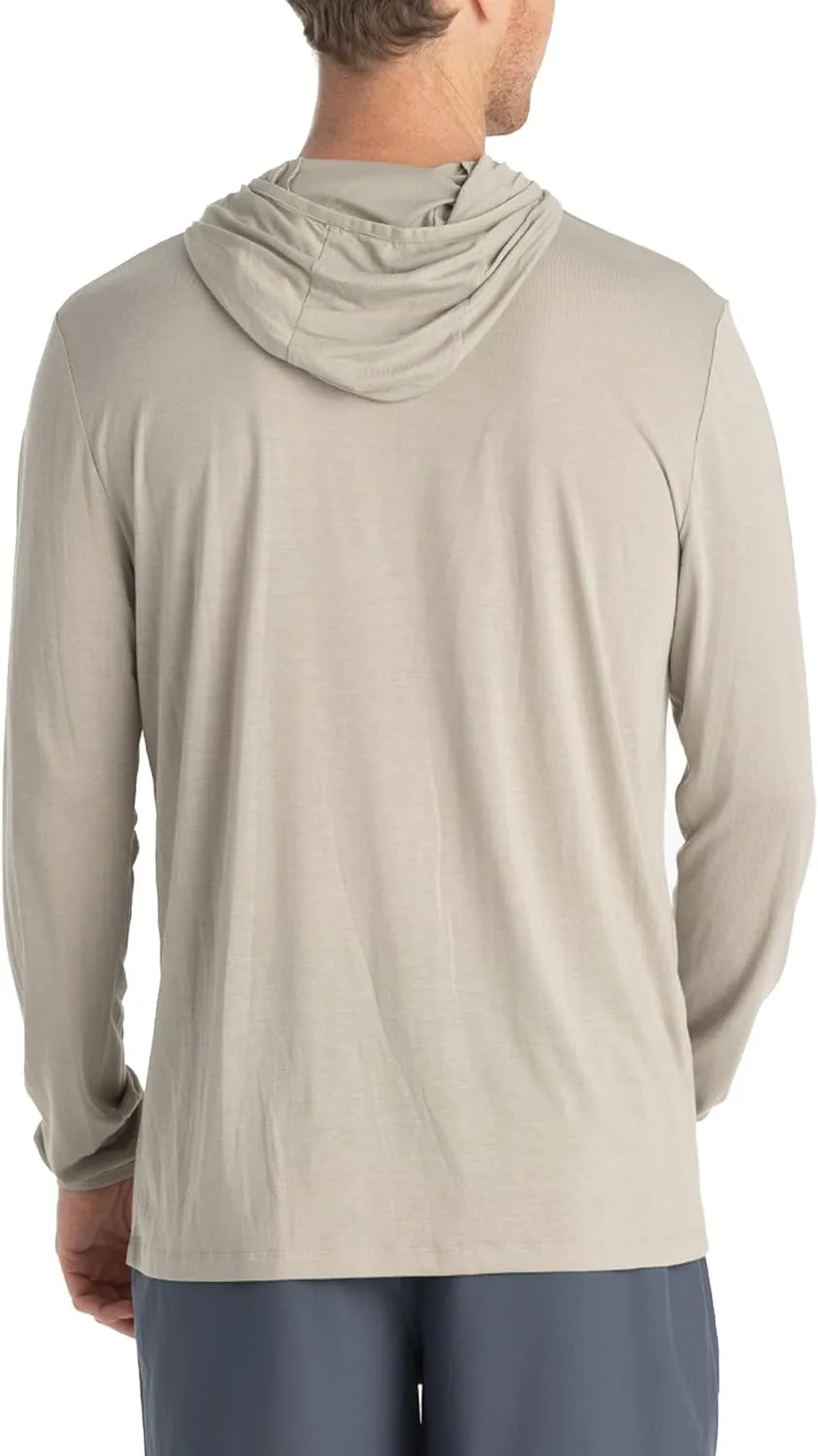 Free Fly Men's Lightweight Hoodie - UPF 20  Sun Protection Hoodie for Men - Breathable Long Sleeve Sun Shirt for Fishing