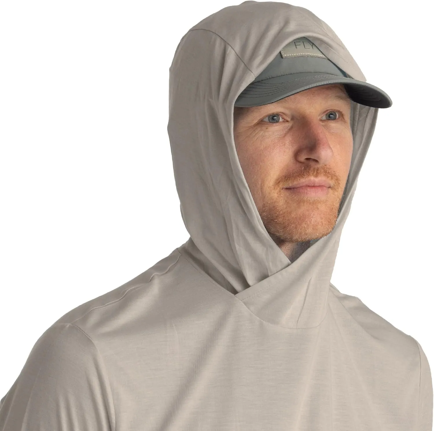 Free Fly Men's Lightweight Hoodie - UPF 20  Sun Protection Hoodie for Men - Breathable Long Sleeve Sun Shirt for Fishing