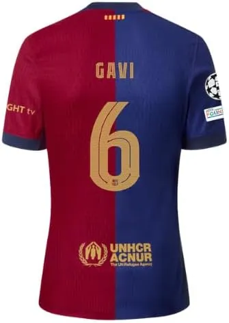GAVI Home, Away, 3rd kit Soccer Jersey for Men - High Performance Sports Shirt, Breathable and Quick Dry Fabric