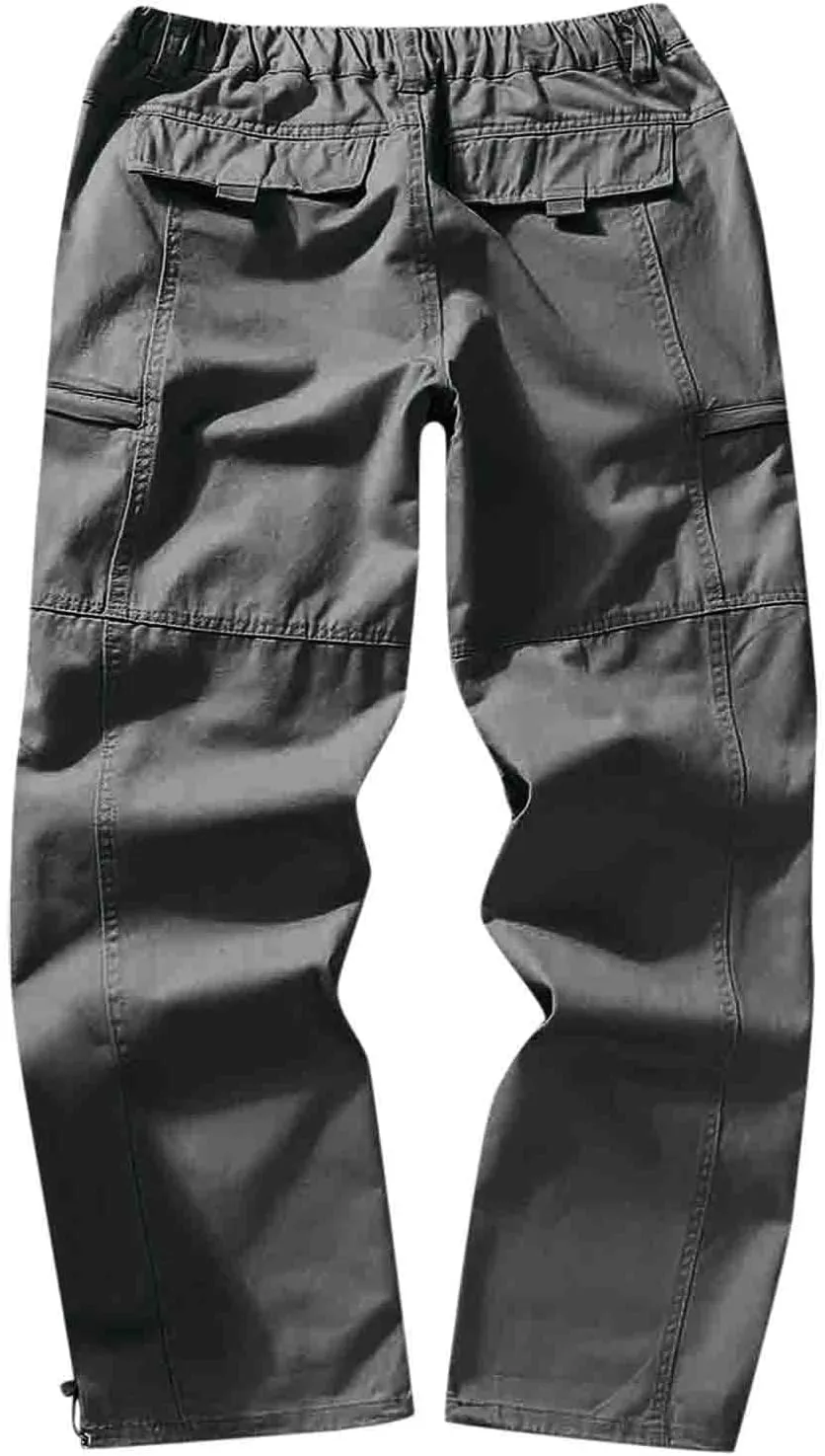 GIERIDUC Men's Wide Leg Flare Sweatpants Wide Leg Corduroy Pants for Men Running Tights with Pocket Breathable Workout Pants