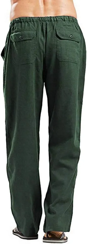 GIERIDUC Men's Zipper Fly Flare Leg Pants Big and Tall Sweat Pants for Men Striped Dress Pants Men's Men's Pants Long Length