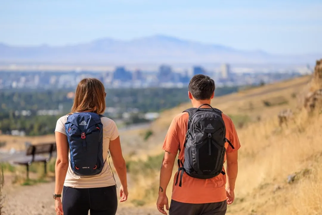 Gregory Nano 20L Unisex Day Hiking/Commuter/Active Travel Backpack, Breathable Backpanel, Hydration Port, One Size Fits All, Moab Tan