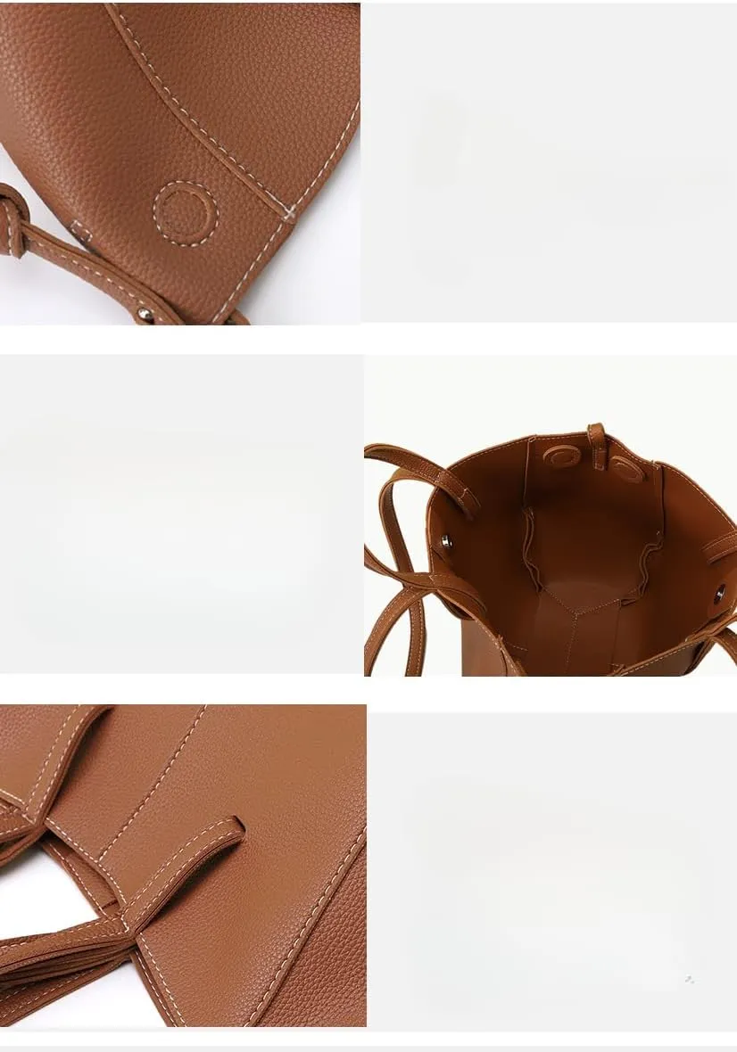 Hobo Bags for Women Work Bag Faux Leather Tote Bag for Women Trendy Handbag Purse Shoulder Bag with Magnetic Closure