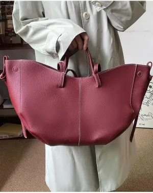 Hobo Bags for Women Work Bag Faux Leather Tote Bag for Women Trendy Handbag Purse Shoulder Bag with Magnetic Closure