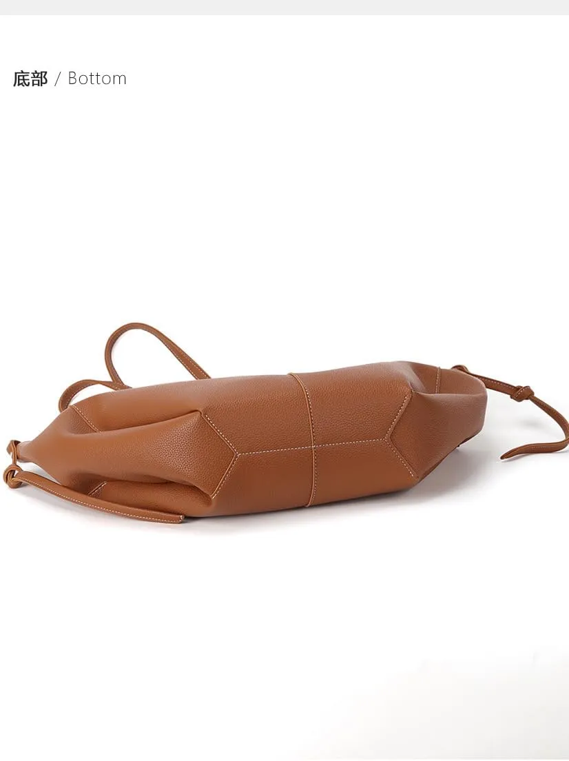 Hobo Bags for Women Work Bag Faux Leather Tote Bag for Women Trendy Handbag Purse Shoulder Bag with Magnetic Closure