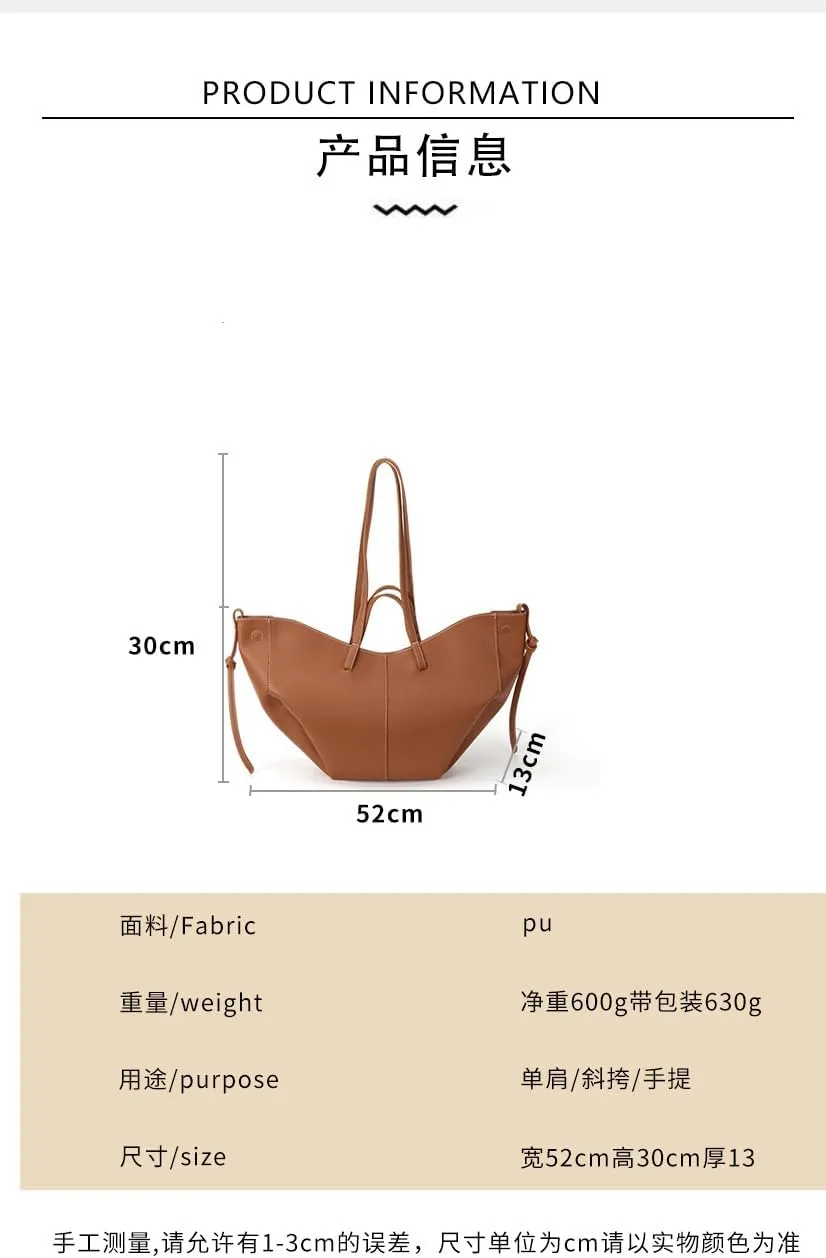 Hobo Bags for Women Work Bag Faux Leather Tote Bag for Women Trendy Handbag Purse Shoulder Bag with Magnetic Closure