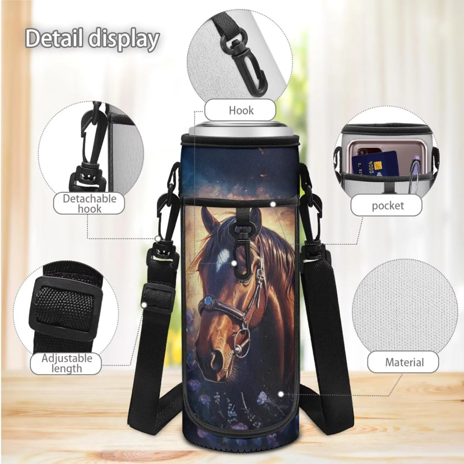 Horse Backpack for Boys with Lunch Box Heavy Duty Boys Backpacks Ages 8-10 Breathable Set of 4 Kids 4th Grade Bookbag Large Capacity Kids School Bag School Supplies