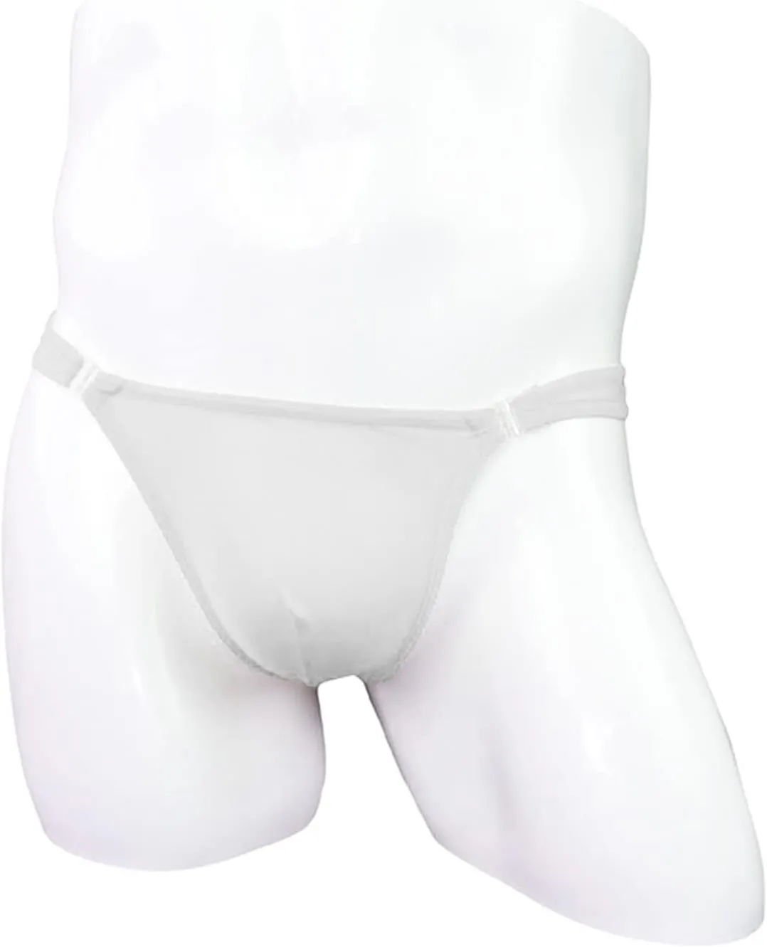 JEsilunmaMY Mens Ice Silk Bikini Briefs Low Waist Translucent Bulge Thong Underwear Breathable T-Back Sexy Panties Underpants