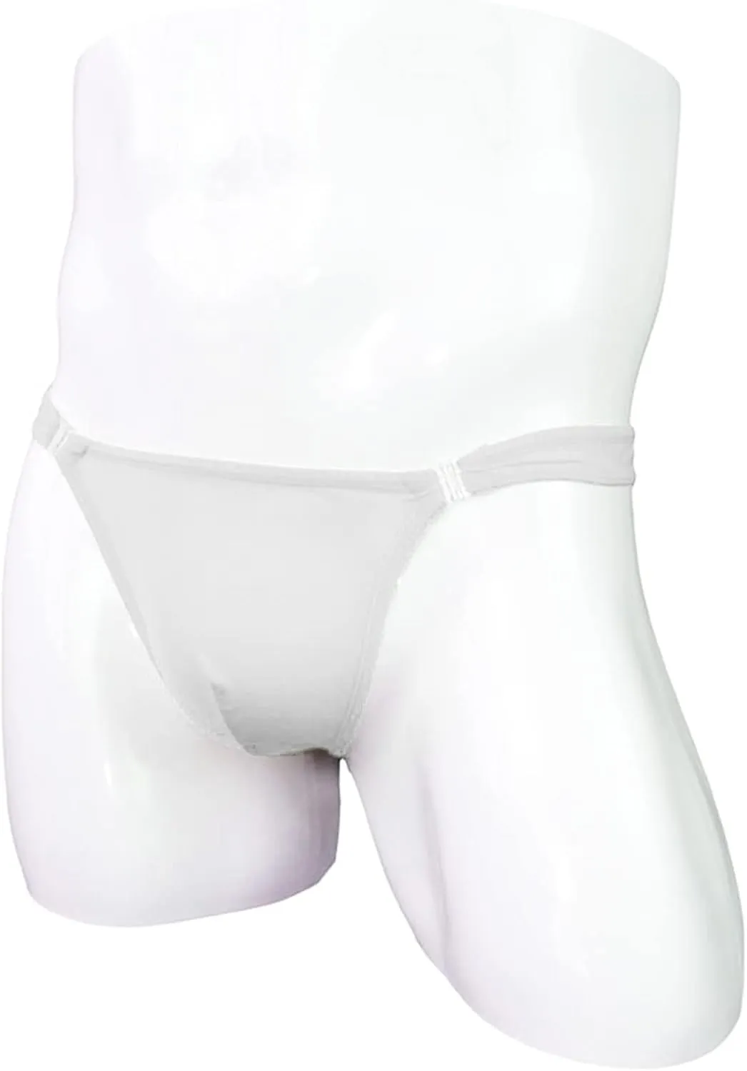 JEsilunmaMY Mens Ice Silk Bikini Briefs Low Waist Translucent Bulge Thong Underwear Breathable T-Back Sexy Panties Underpants
