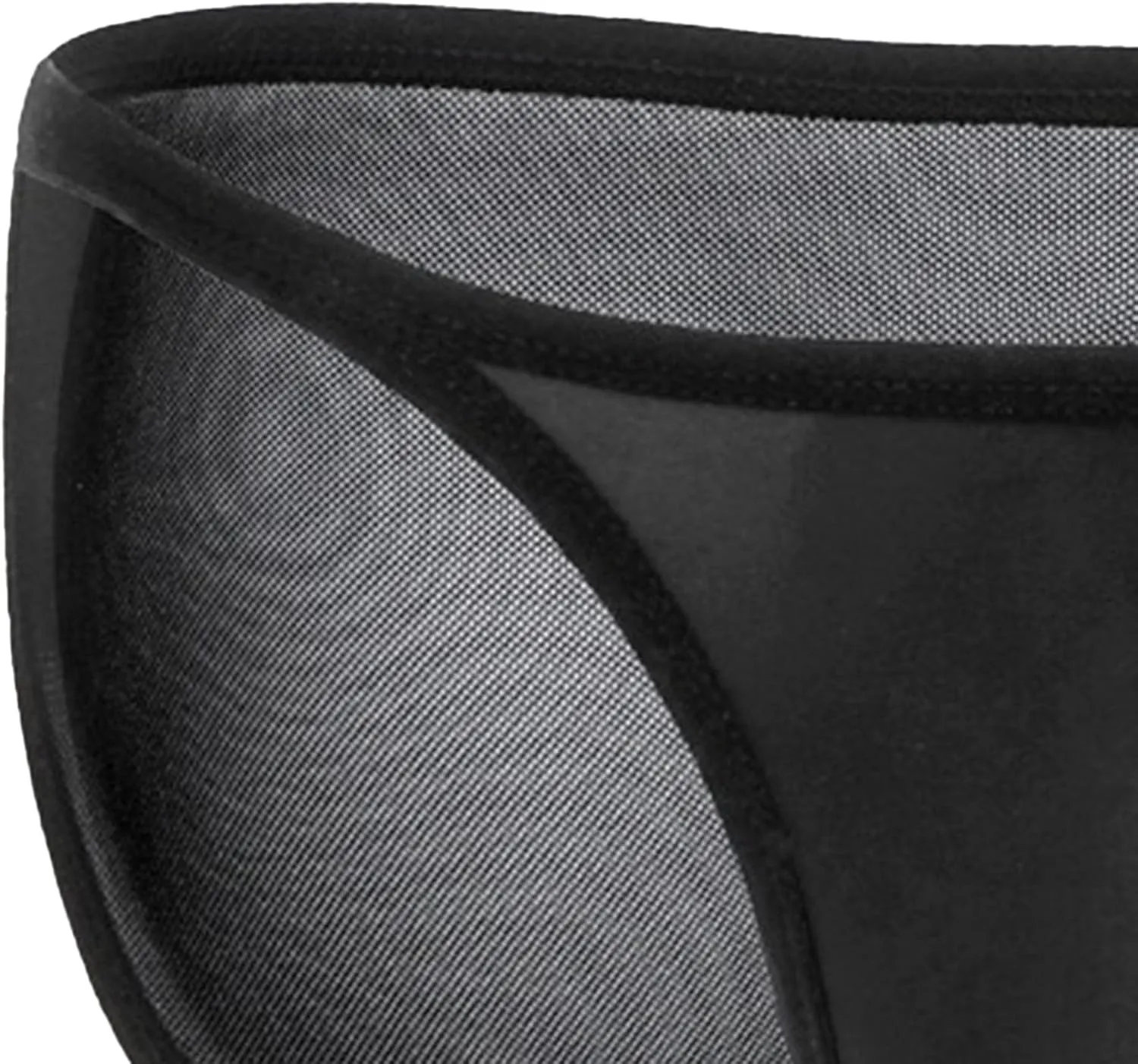 JEsilunmaMY Men's Low Rise Mesh Bikini Briefs Sexy Panties Mesh Breathable Underwear Solid Color See Through G-String Thongs