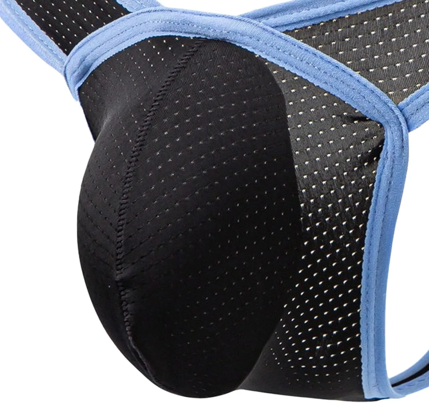 JEsilunmaMY Mens Sexy Mesh Jockstrap Thongs Low Waist Bulge Pouch Bikini Briefs Breathable T-Back G-String Underwear