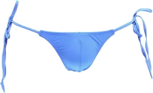 JEsilunmaMY Mens Side Tie Bikini Briefs Low Rise Ice Silk Bulge Sissy G-String Thongs Strappy Breathable Underwear Panties
