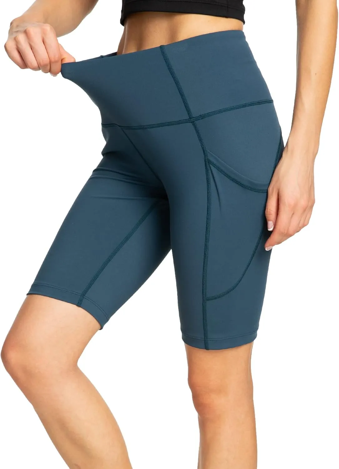 Kcutteyg Yoga Pants for Women with Pockets High Waisted Leggings Workout Sports Running Athletic Pants