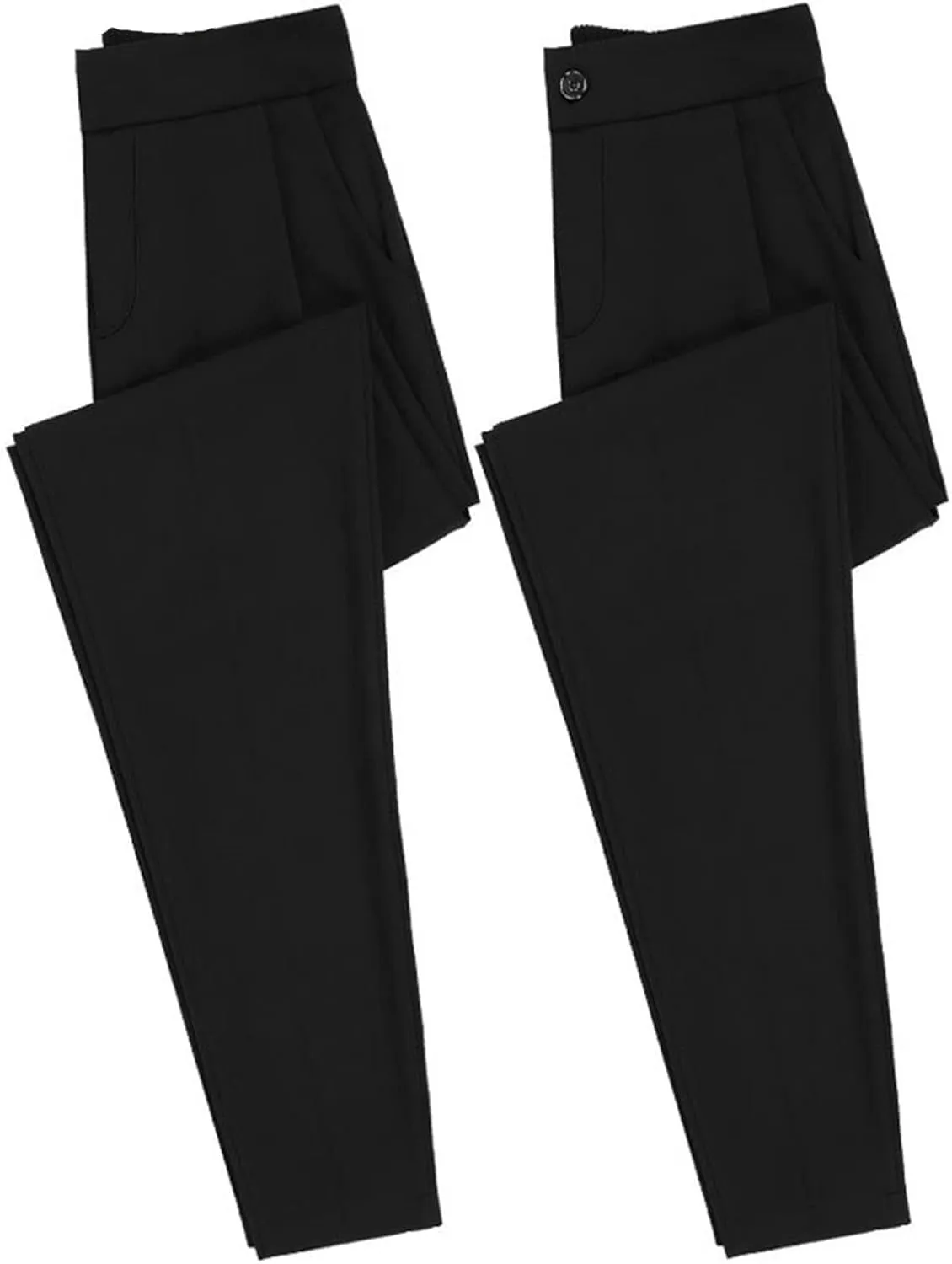 Kelsiop Spring and Autumn Ladies OL Harem Pants Breathable Summer Thin Casual Pencil Pants Suit Trousers