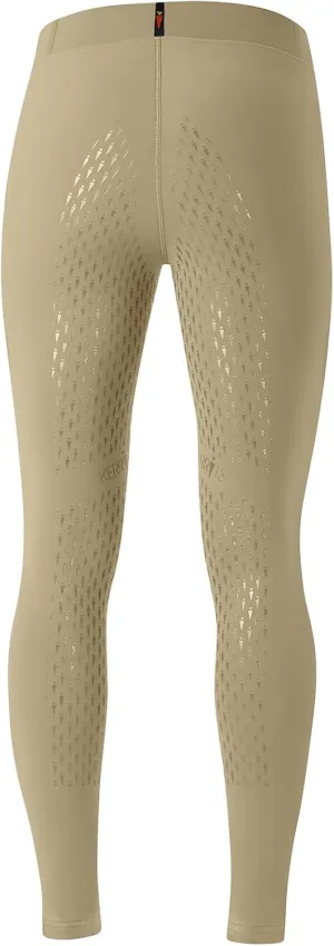 Kerrits Women's Ice Fil Full Seat Horse Riding Tights  Breathable, Cooling Equestrian Summer Tights, Pockets, Belt Loops