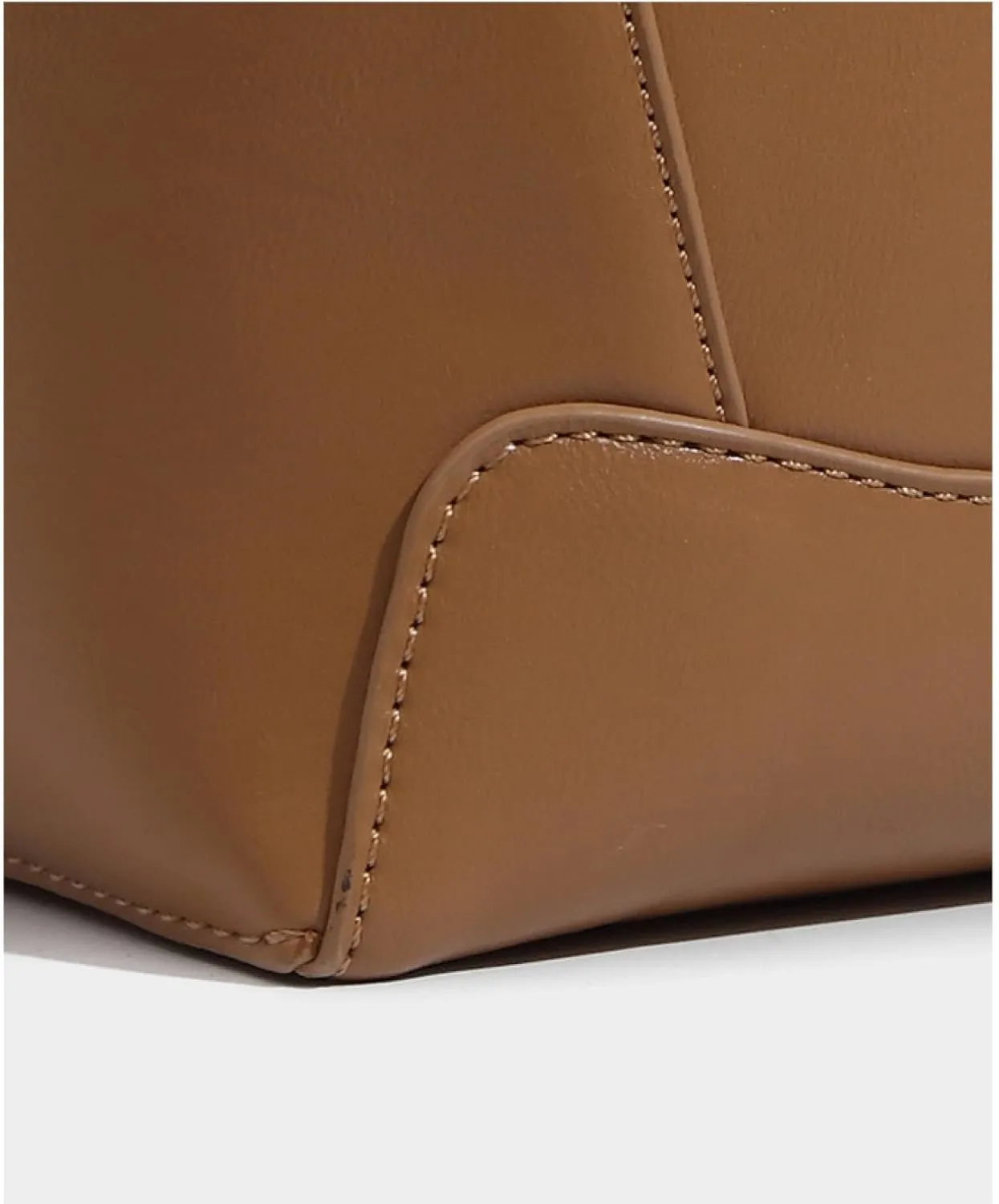 Large-Capacity Bucket Bag with a Crossbody Underarm Bag on one Shoulder