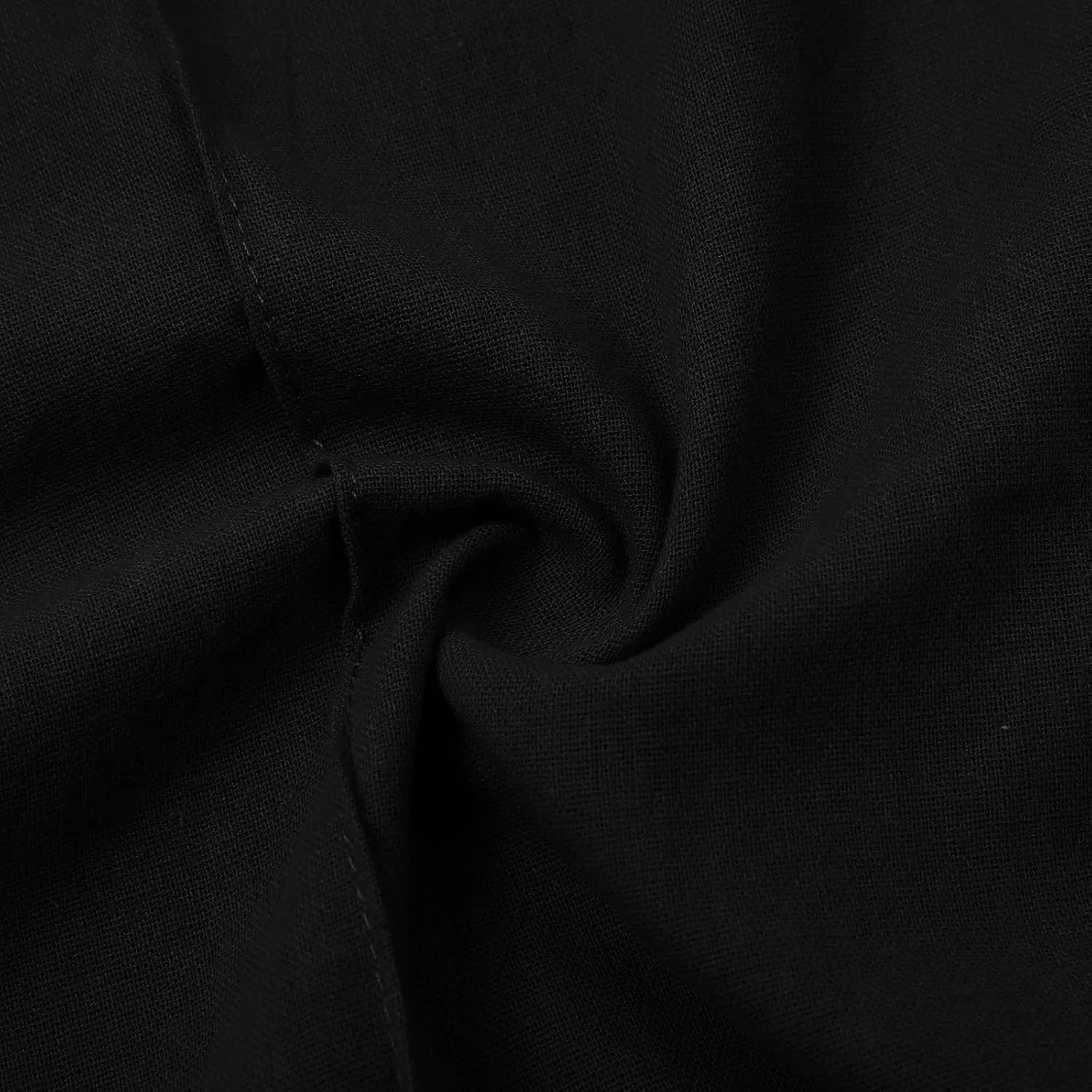 Lightweight Summer Pants Women Plus Size Cotton Linen Pants Casual Drawstring Elastic High Waisted Straight Leg Pants