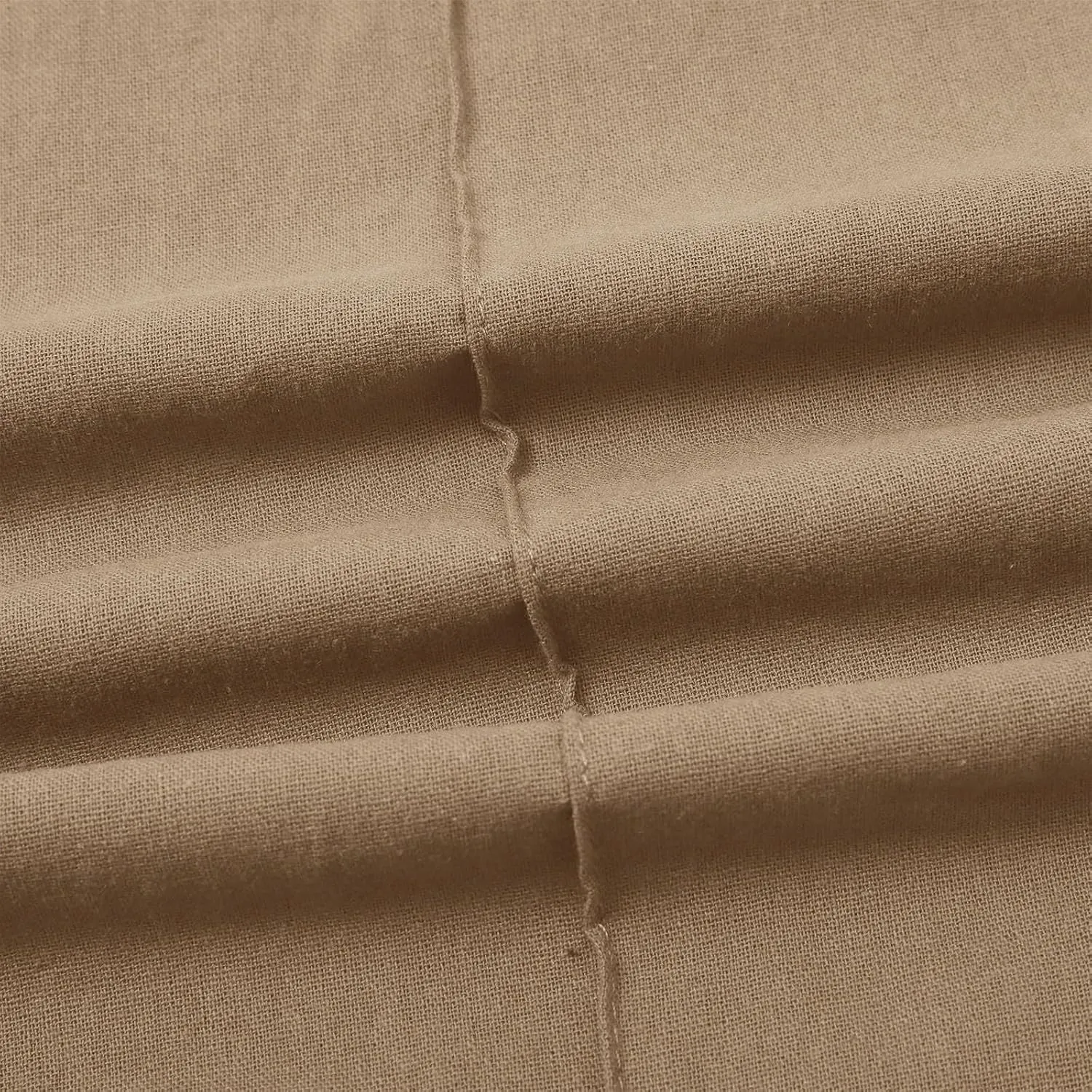 Linen Pants for Women Elastic High Waisted Straight Leg Trousers Pants Loose Casual Summer Dress Pants with Pockets