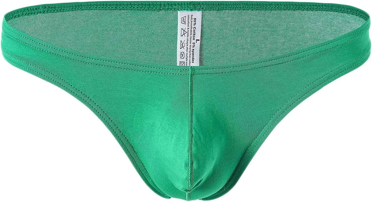 Low Rise Bikini Briefs for Men Sexy Pouch Panties Solid Breathable Underwear See Through Mesh Jockstrap Thong Swimsuit