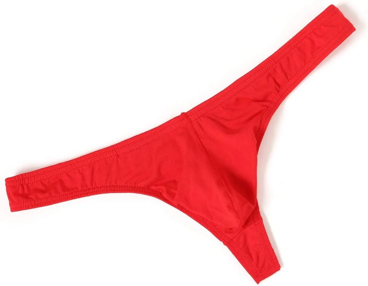 Low Rise Bikini Briefs for Men Sexy Pouch Panties Solid Breathable Underwear See Through Mesh Jockstrap Thong Swimsuit
