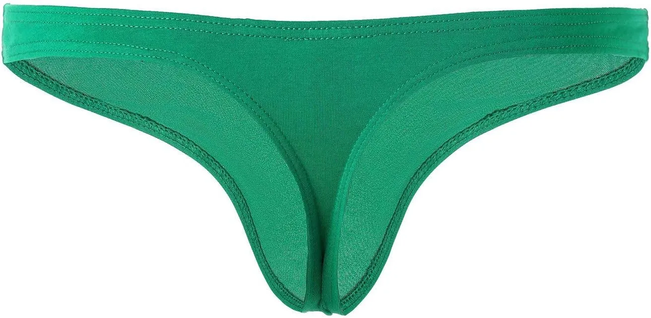 Low Rise Bikini Briefs for Men Sexy Pouch Panties Solid Breathable Underwear See Through Mesh Jockstrap Thong Swimsuit