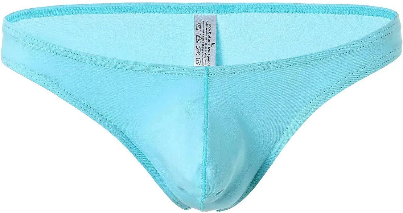 Low Rise Bikini Briefs for Men Sexy Pouch Panties Solid Breathable Underwear See Through Mesh Jockstrap Thong Swimsuit