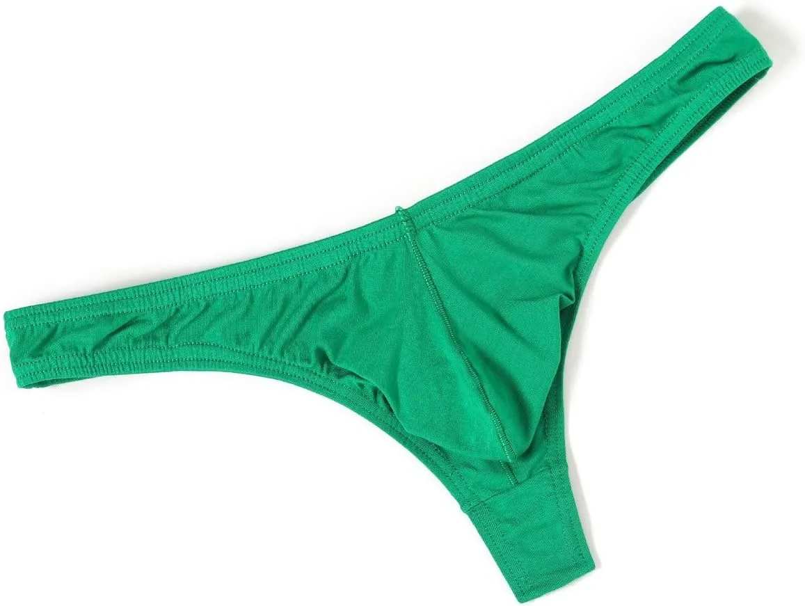 Low Rise Bikini Briefs for Men Sexy Pouch Panties Solid Breathable Underwear See Through Mesh Jockstrap Thong Swimsuit