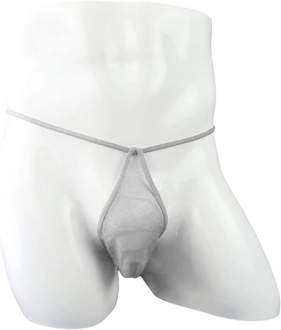 Men Mesh See Through Thongs G String T Back Bikini Underwear Quick Dry Lightweight Breathable Brief Low Rise Underpant