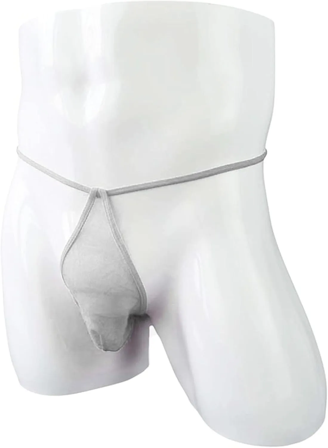 Men Mesh See Through Thongs G String T Back Bikini Underwear Quick Dry Lightweight Breathable Brief Low Rise Underpant